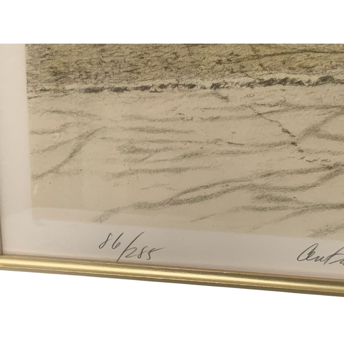 Harold Altman “Central Park South” Signed & Numbered Lithograph 86/285 USA 1985