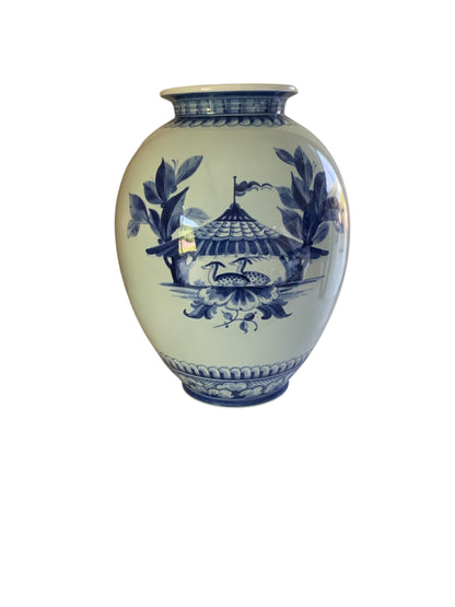 1951 Aluminia (Royal Copenhagen) Large Faience Baluster Vase Model 3075 / 1152 Made in Denmark