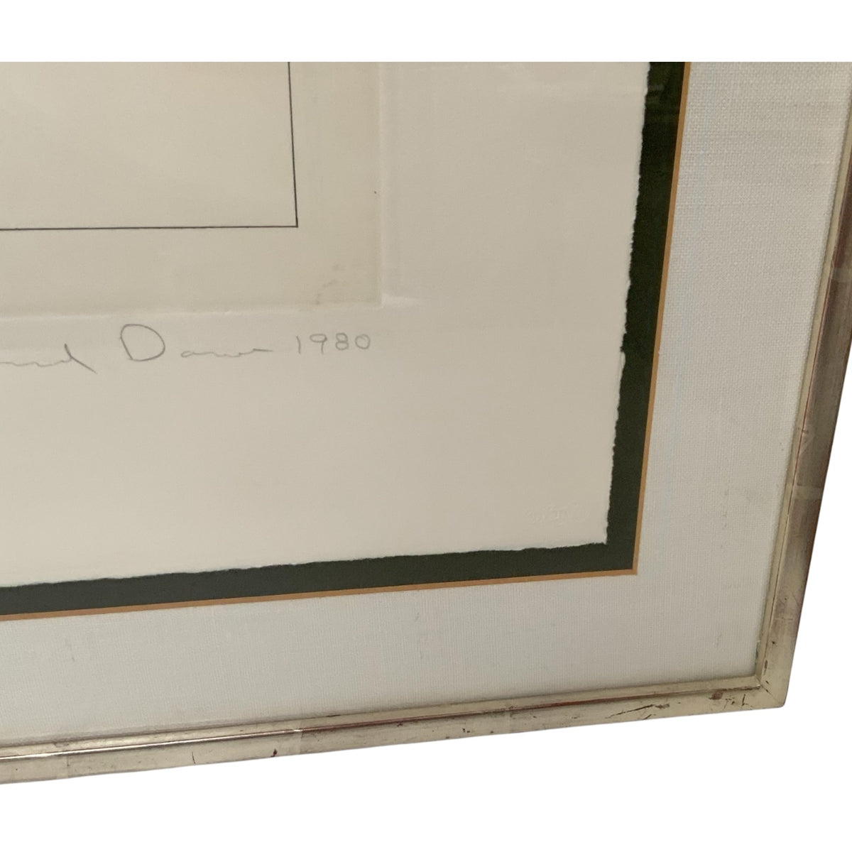 Vintage Ronald Davis “Rotation-Tilt” Limited Edition Geometric Print Signed Ltd. Ed. 10/34 USA 1980