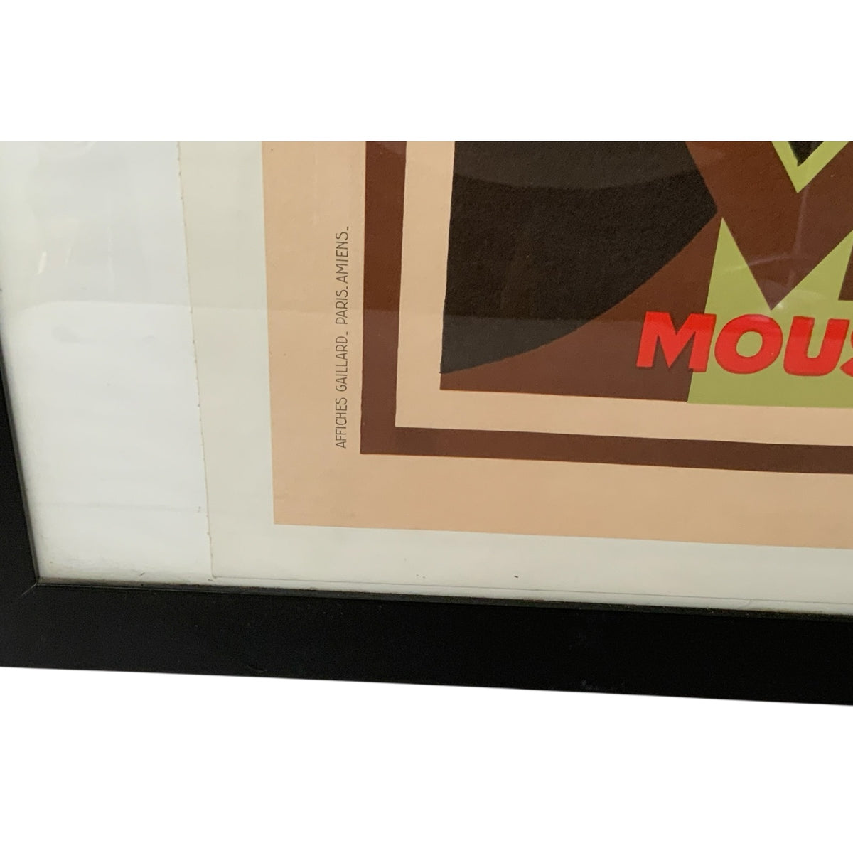 Vintage Amoro “Anjou Vins Mousseux” French Art Deco Lithographic Advertising Poster France c. 1932