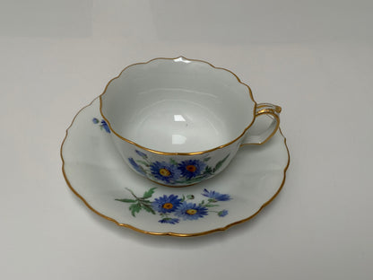 Vintage Rare Meissen Pfeiffer Period 25-Piece Multi-Floral Botanical Coffee & Dessert Service First Quality c1924-1934