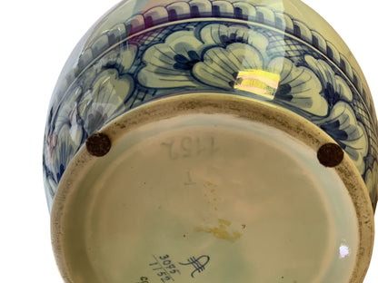 1951 Aluminia (Royal Copenhagen) Large Faience Baluster Vase Model 3075 / 1152 Made in Denmark