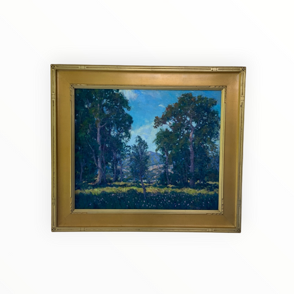 Gary Ray “Carpinteria Bluffs” 2003 Original California Landscape Oil Painting Framed