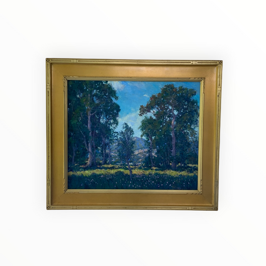 Gary Ray “Carpinteria Bluffs” 2003 Original California Landscape Oil Painting Framed