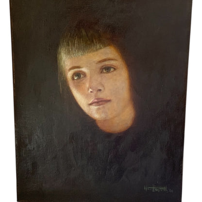 Wade Reynolds (1929–2011) Portrait of a Young Woman, 1964 Oil on Canvas