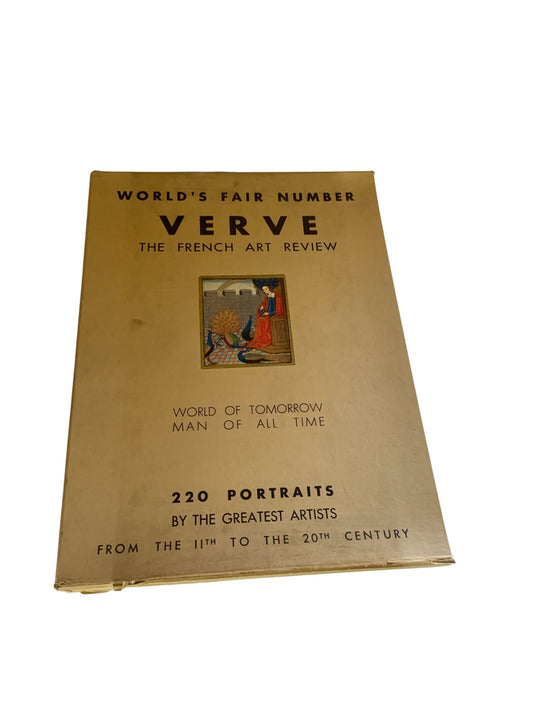 Verve Magazine No 5-6 1939 Complete Double Issue World's Fair Maillol Cover Matisse Mourlot WITH SLIPCASE