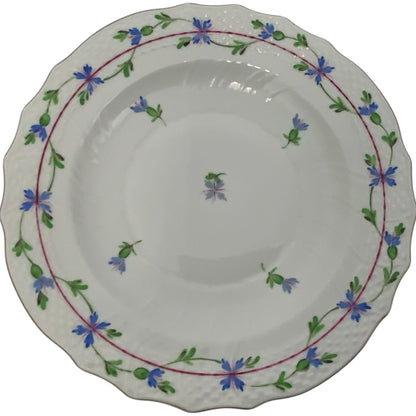 Herend Blue Garland (PBG) 30-Piece Porcelain Dinnerware Set Complete Service for 6 Hungary c. 1980s
