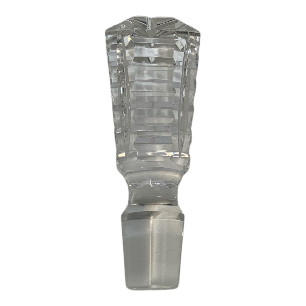 Vintage Waterford Crystal Patrick Pattern Wine Decanter with Stopper Ireland Late 20th Century