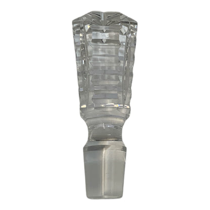 Vintage Waterford Crystal Patrick Pattern Wine Decanter with Stopper Ireland Late 20th Century