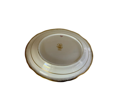 Vintage Hammersley "Queen Anne" Bone China Oval Vegetable Serving Bowl England 1940s-1950s