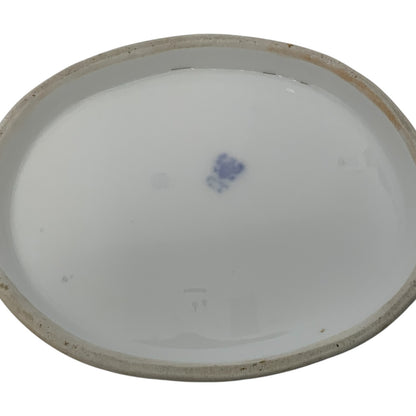 Antique Carl Tielsch C.T. Altwasser Porcelain Rococo Revival Centerpiece Bowl Germany c. 1890–1910