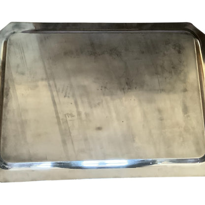 Antique Masonic Silver-Plated Sandwich Tray Chesapeake Consistory No.1 M.R.S. c. 1890–1920
