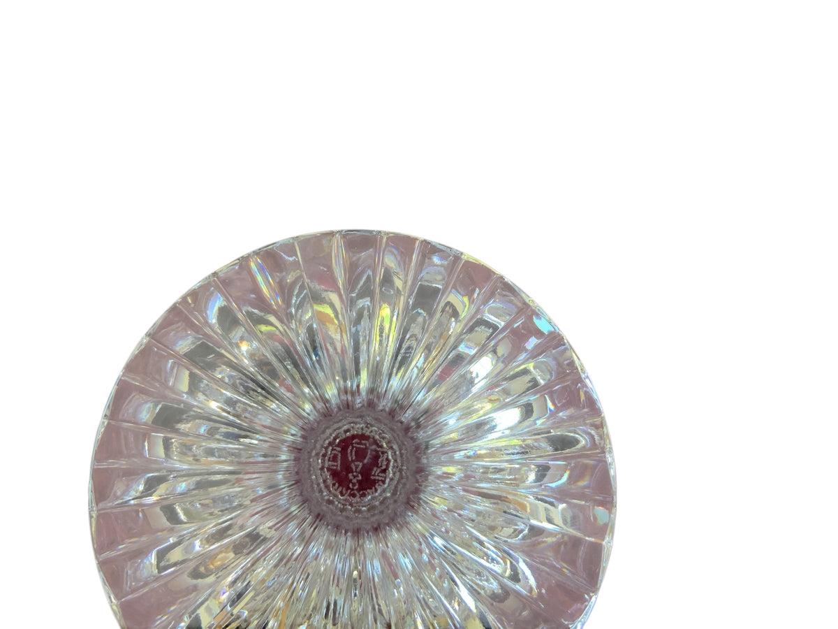 Set of 12 Baccarat Massena White Wine Glasses Crystal No Trim 6-3/8” Mint Made in France 1979