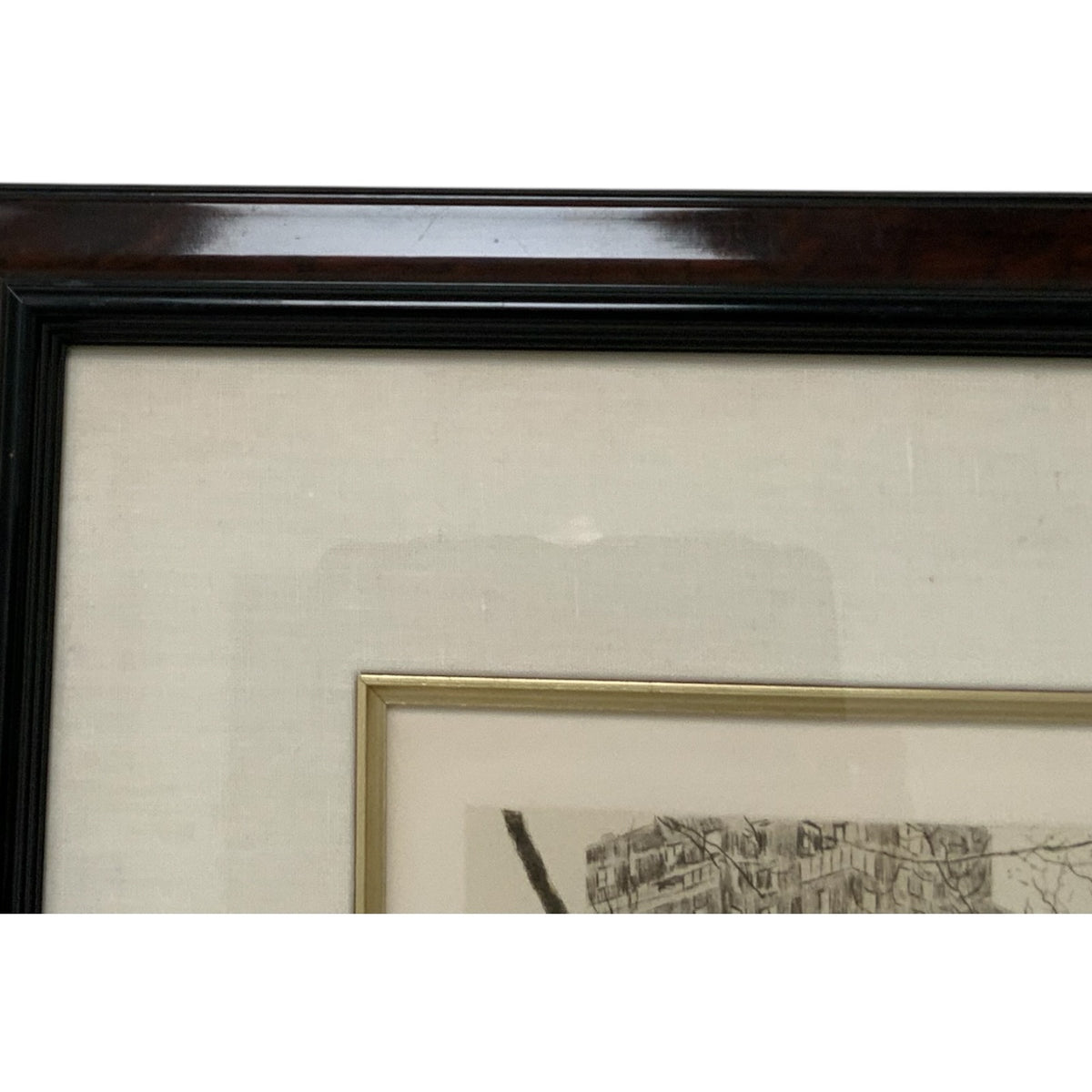 Harold Altman “Central Park South” Signed & Numbered Lithograph 86/285 USA 1985