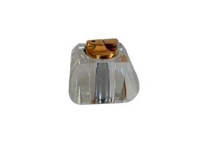 Vintage 1970s Feliceantonio Botta Lucite Table Lighter – Ronson Varaflame Italy 1970s