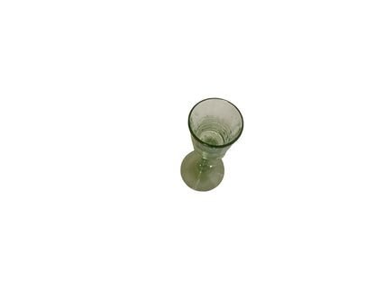 Antique Steuben Frederick Carder Spanish Green Threaded Cordial Glass Shape No. 6359 USA c. 1925
