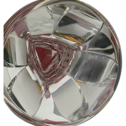Vintage Set of 10 Baccarat Neptune Crystal Water Goblets 8¼" Discontinued Signed France 1988-1993