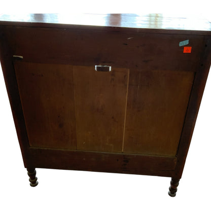 Antique American Federal Sheraton Southern Inlaid Cherry Chest of 5 Drawers USA circa 1815–1825