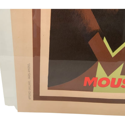 Vintage Amoro “Anjou Vins Mousseux” French Art Deco Lithographic Advertising Poster France c. 1932