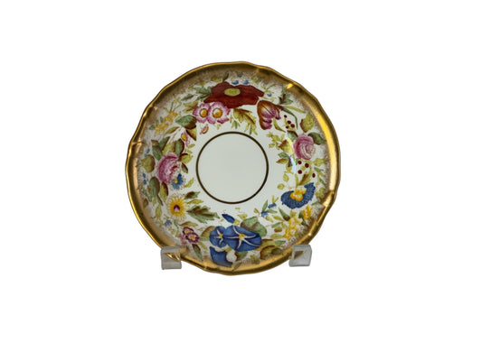 Vintage Hammersley "Queen Anne" Bone China Berry Bowl England 1940s-1950s