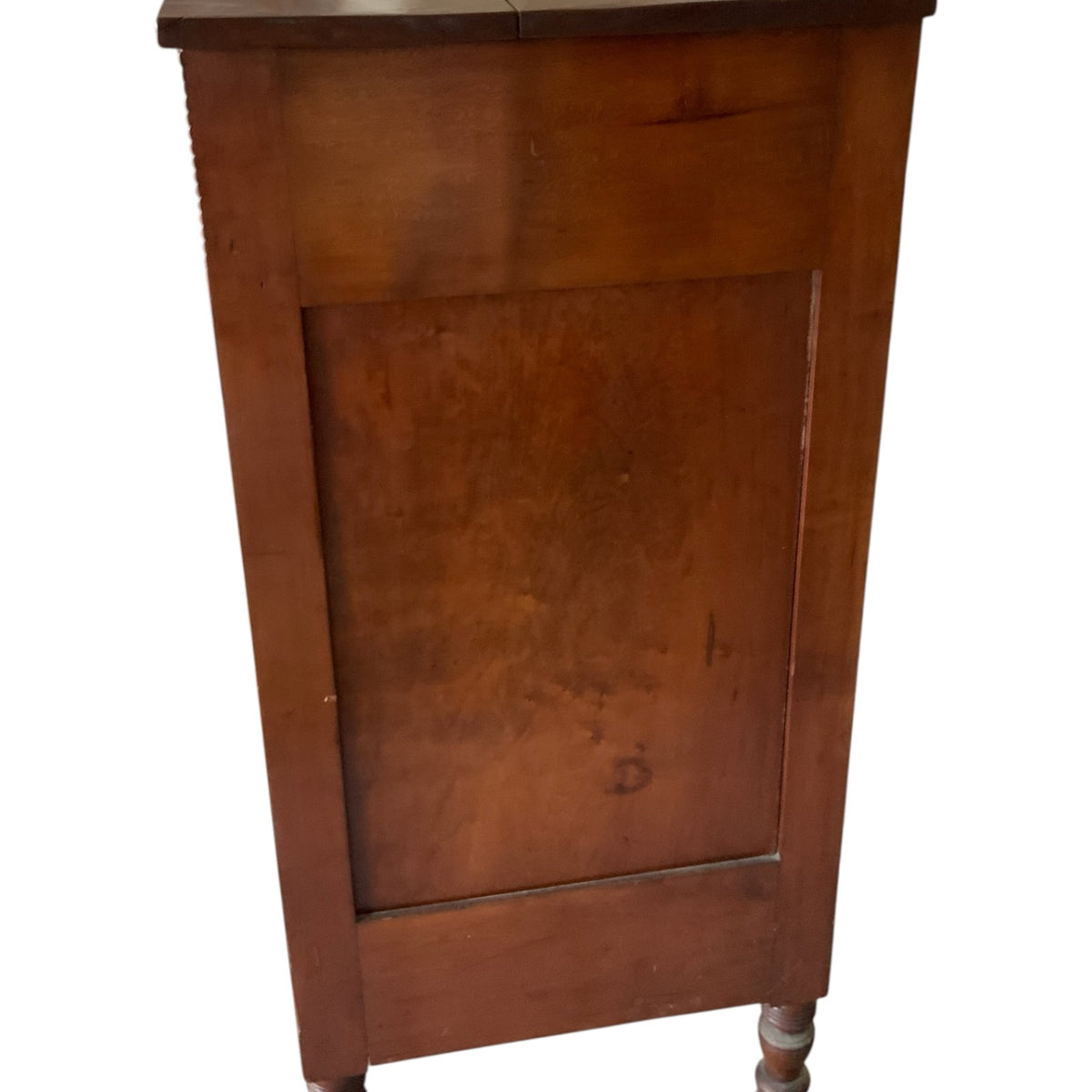 Antique American Federal Sheraton Southern Inlaid Cherry Chest of 5 Drawers USA circa 1815–1825