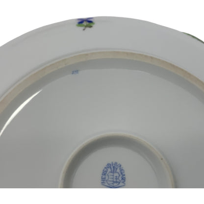Vintage Herend Hungary Blue Garland PBG Round Covered Vegetable Dish Form 86 c. 1980s