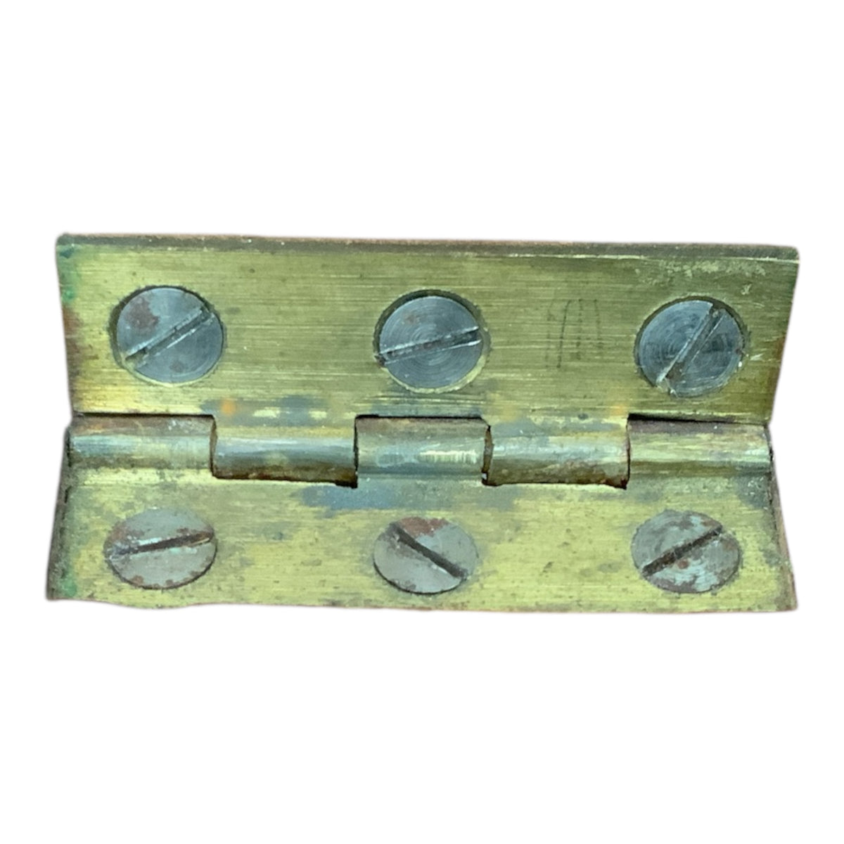 Antique 19th Century Mahogany Document Storage Box with Brass Lock c. 1850-1890