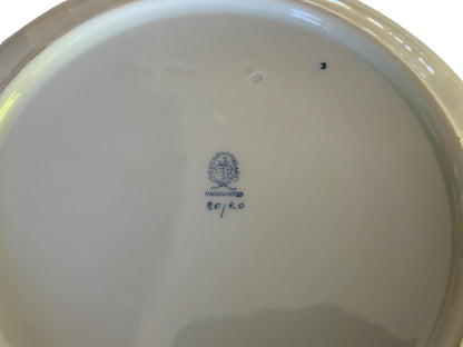 Herend Rothschild Bird 10" Round Vegetable Bowl Porcelain 80/RO Made in Hungary