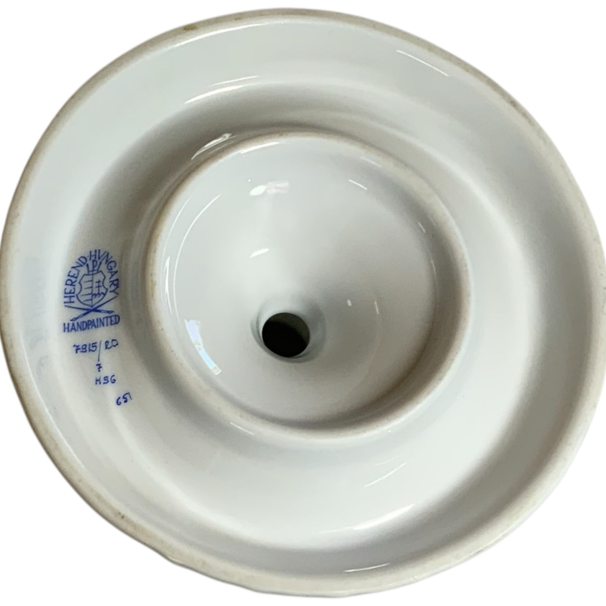Vintage Herend Rothschild Bird Single Candlestick Holder 7915/RO Mint Condition Made in Hungary 1996