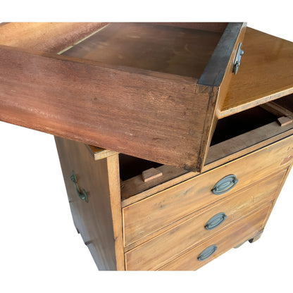 Antique American Federal Mahogany Diminutive Four-Drawer Chest Possibly Mid-Atlantic Circa 1800–1825