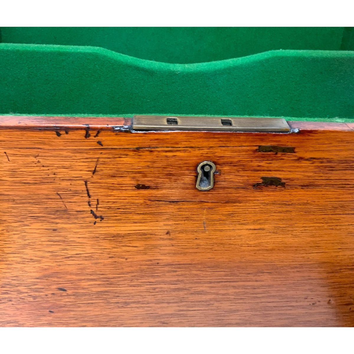 George III/Regency/Federal Inlaid Flame Mahogany Square Cellarette on Stand Circa 1795–1810