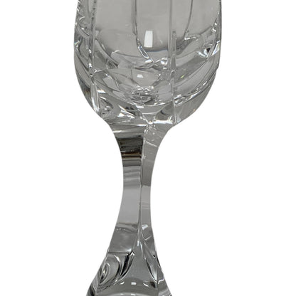 Vintage Set of 10 Baccarat Neptune Crystal Water Goblets 8¼" Discontinued Signed France 1988-1993