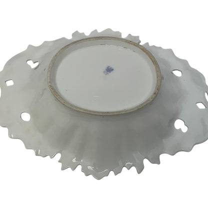 Antique Carl Tielsch C.T. Altwasser Porcelain Rococo Revival Centerpiece Bowl Germany c. 1890–1910