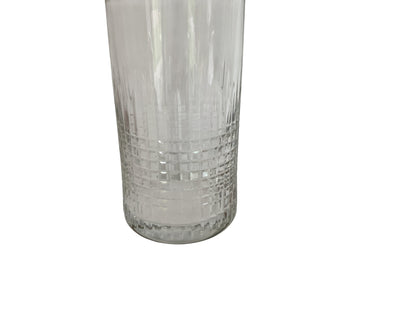 Vintage Baccarat Nancy Large Wine/Spirits Crystal Glass Decanter w/Stopper Made in France 1950s-1970s