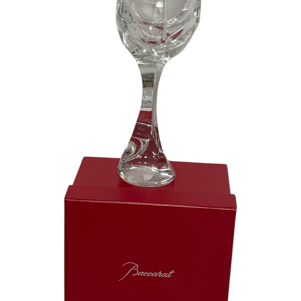 Vintage Set of 10 Baccarat Neptune Crystal Water Goblets 8¼" Discontinued Signed France 1988-1993