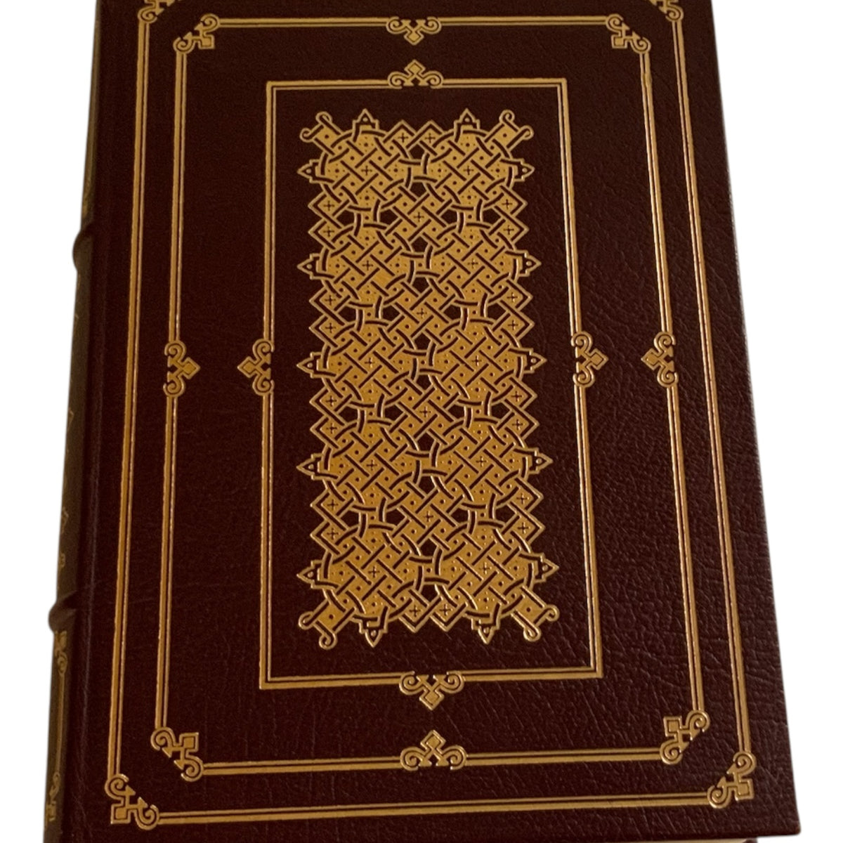 Franklin Mint 1st Edition  Leather Bound Book Salisbury 22K Gilt Moiré 1977 UNREAD  Black Night, White Snow