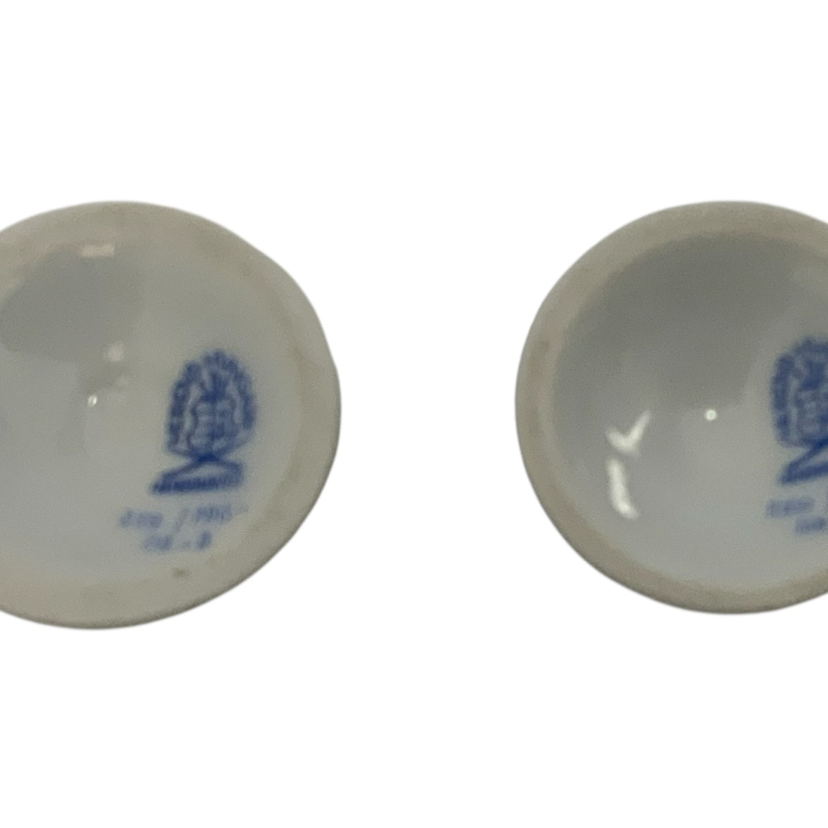 Vintage Herend Blue Garland PBG Hand-Painted Porcelain Salt & Pepper Shakers Pair Models 250 Hungary c. 1980s