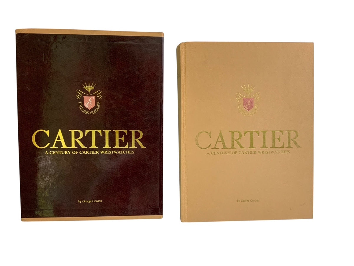 First Edition Cartier Wristwatches Book, with Certificate of Ownership