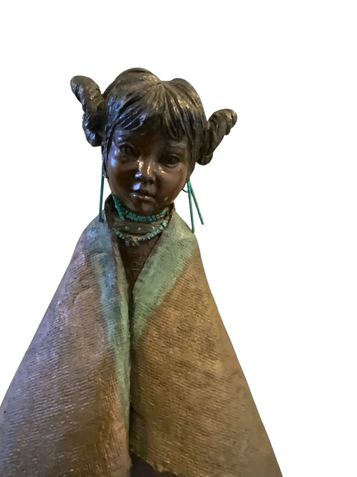 Jasper D'Ambrosi (American, 1926–1985) First Blossom 1984 Ltd Ed Bronze Sculpture 49/50 USA 1984