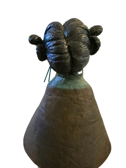 Jasper D'Ambrosi (American, 1926–1985) First Blossom 1984 Ltd Ed Bronze Sculpture 49/50 USA 1984