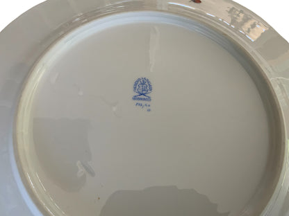 Herend Rothschild Bird 11" Service Plate Charger Porcelain Plate 527/RO Motif #1 Made in Hungary