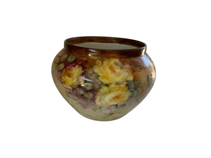 Antique Remi Delinieres & Co Hand Painted Limoge Jardiniere Bowl D&C France