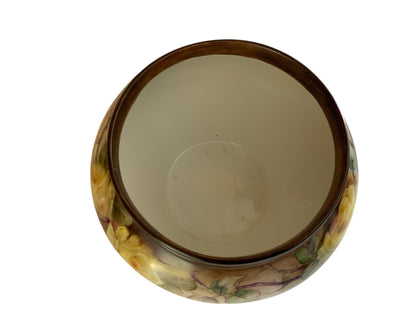 Antique Remi Delinieres & Co Hand Painted Limoge Jardiniere Bowl D&C France