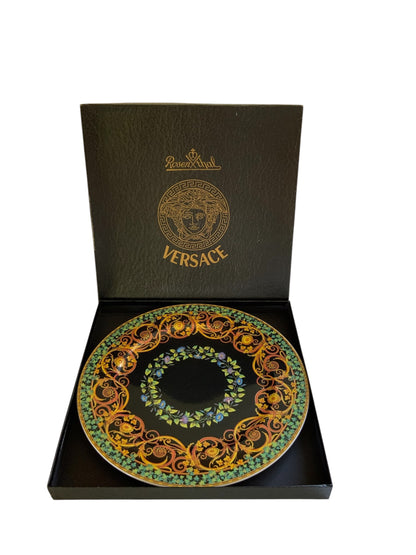 Vintage Rosenthal Continental Versace Gold Ivy 12" Service Plate Charger Made in Germany 1998-2004 NIB