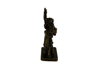 Antique Pierre Granet (1843-1910) Commedia dell'arte Clowns Bronze Sculpture Made in France