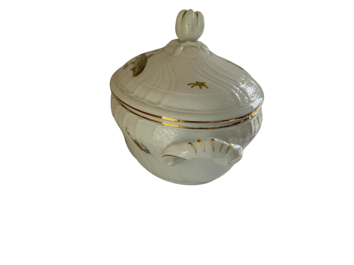 Richard Ginori Quenelle Large Scalloped Tureen & Lid Made in Italy 1991-2015