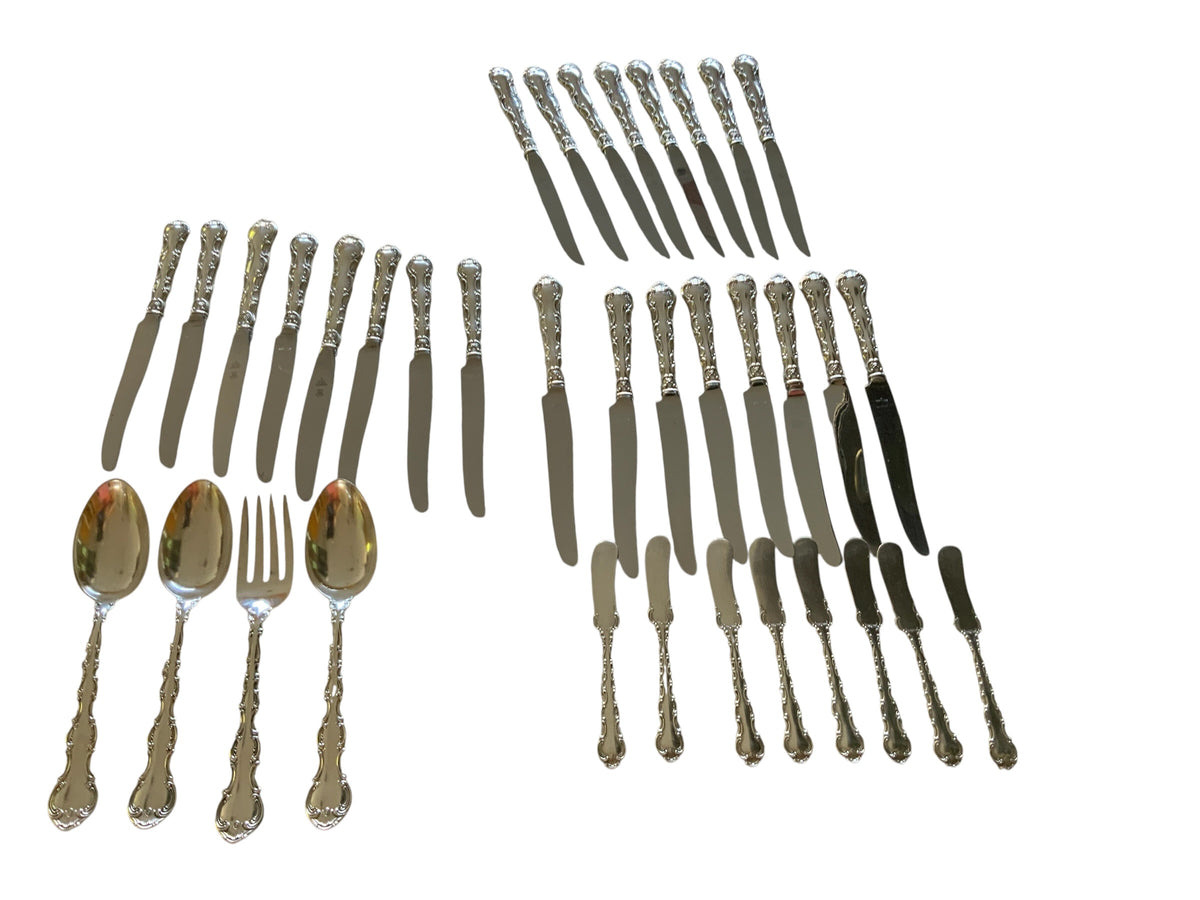 Strasbourg by Gorham Sterling Silver Flatware Set Service 94 Pieces