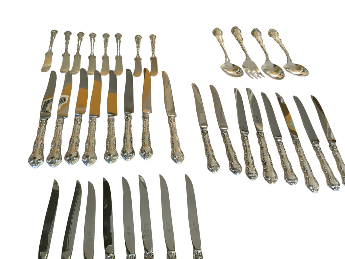 Strasbourg by Gorham Sterling Silver Flatware Set Service 94 Pieces