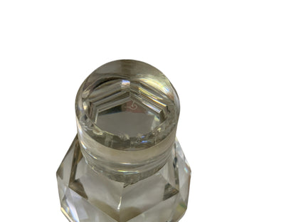 Rare Pair Antique Gorham American Brilliant Period Cut Glass Cologne Bottles 7.5 USA c1890–1910
