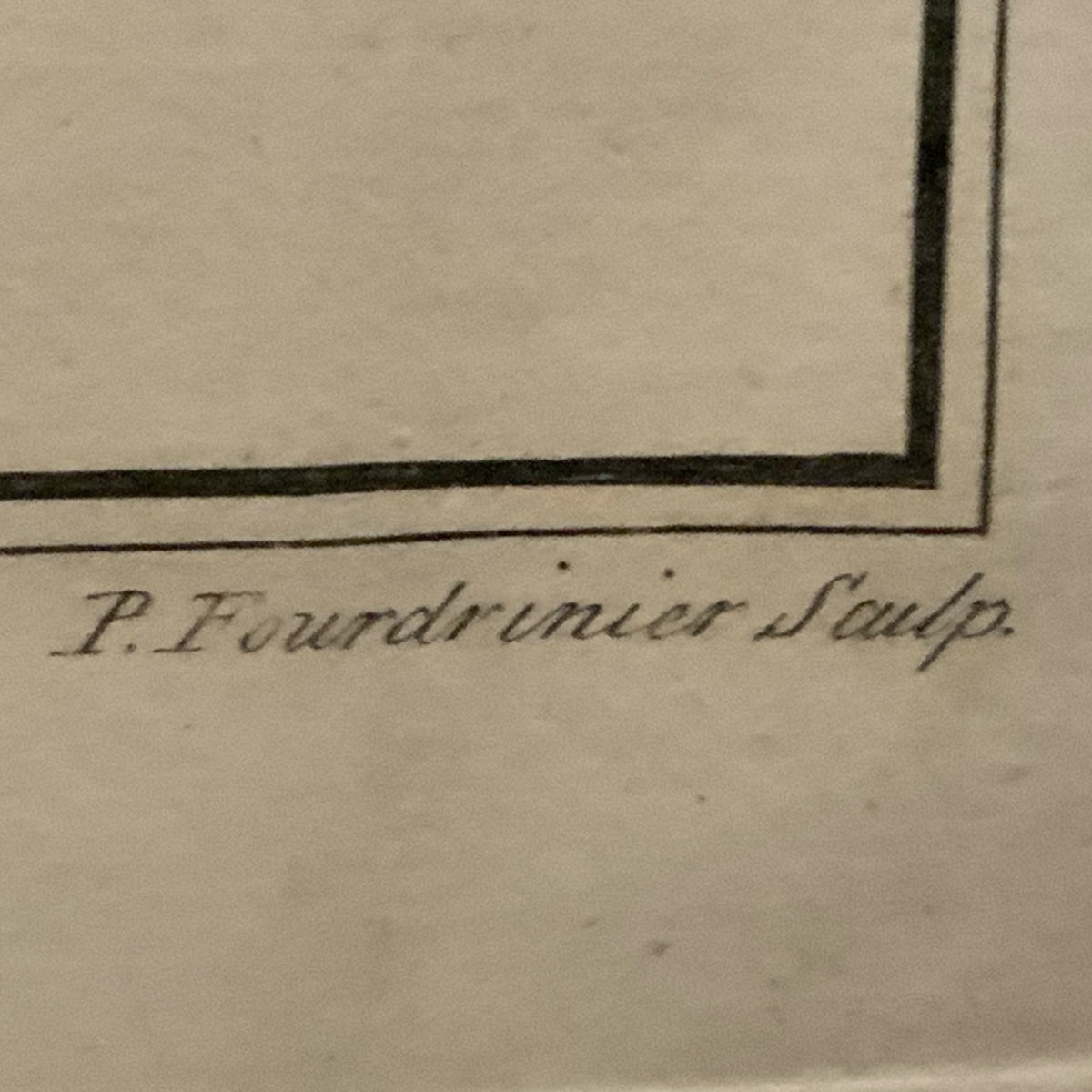 18th Century Copper Plate Engraving Ruins of Palmyra Grand Architectural Folio Plate XX by P. Fourdrinier after Giovanni Battista Borra